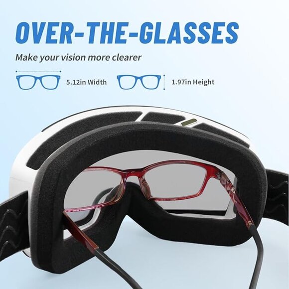 Ski Goggles + Interchangeable Lens - Picture 5 of 6